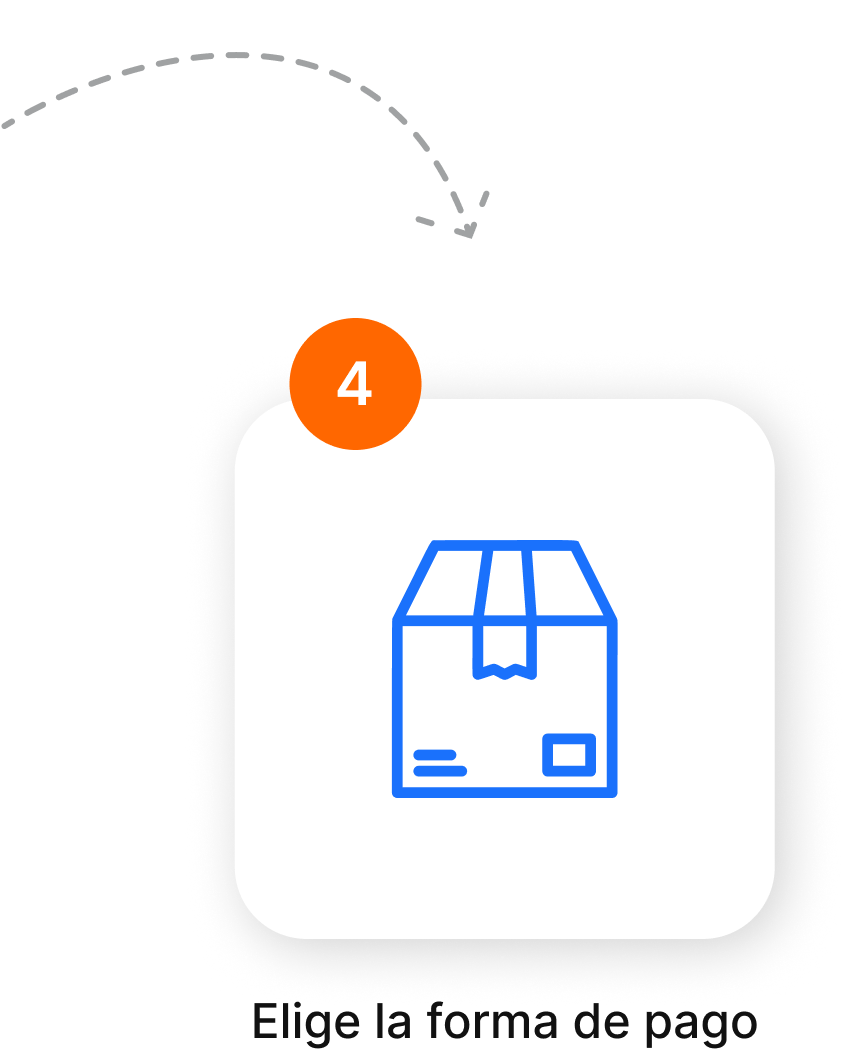 Elige la forma de pago para pagar insumos odontologicos