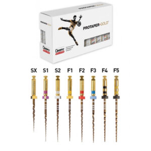 LIMAS PROTAPER GOLD PARA ACABADO 21 MM (6 UD)