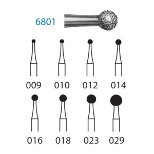 801: FRESA FG BOLA - GRANO GRUESO (5 UD)