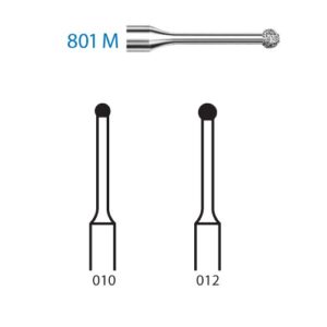 801M: FRESA FG BOLA PARA MICROPREPARACIONES (5 UD)