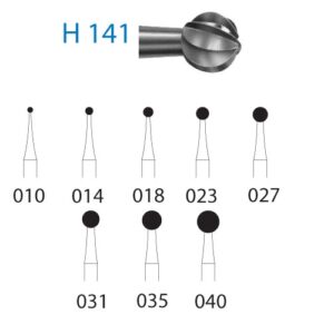 H141.205: FRESA TUNGSTENO BOLA CA LARGO (1 UD)