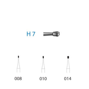 H7.204: FRESAS TUNGSTENO PERA CA (5 UD)