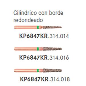 KP6847KR: FRESA DIAO FG CONICA HOMBRO REDONDEADO (5 UD)