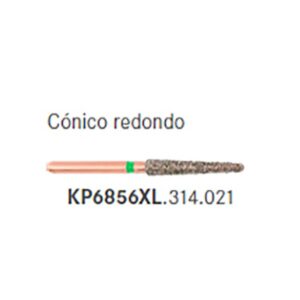 KP6856XL: FRESA DIAO FG CONICA REDONDEADA ø 021 (5 UD)