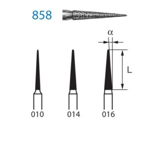 FRESA LANZA 858 PARA F.G. (5 UD)