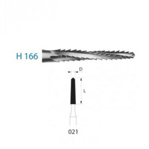 FRESAS TUNGSTENO LINDEMANN DENTADA P.M. H166.104.021