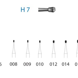 FRESAS TUNGSTENO PERA F.G. H7